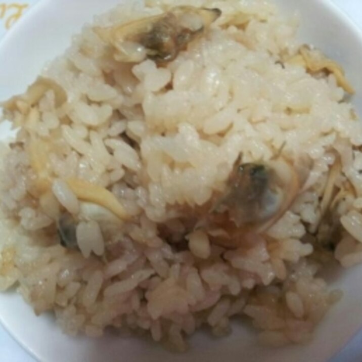 あさりの炊き込みご飯